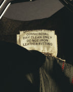 –SPECIAL– "Hermès" 70's-80's Equestrian wool tailored jacket
