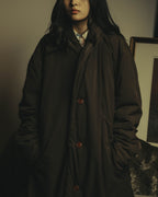 -SPECIAL- "ISSEY MIYAKE MEN" 80's Sculptural padded parachute long coat
