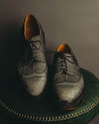 "J.M. WESTON" 2010's Prince of wales checked derby shoes