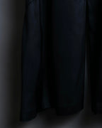 “CHANEL” Designed hem silk flare pants