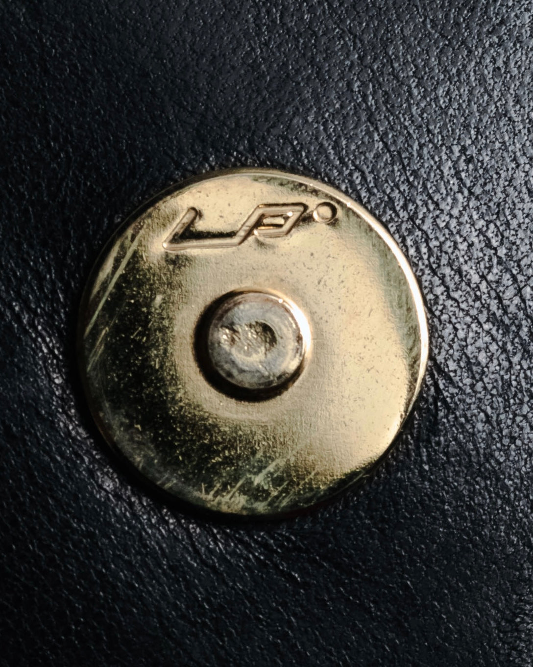 "Salvatore Ferragamo" 90’s-00’s Archive shoe motif embossed leather mini bag