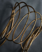 –SPECIAL– "Christian Dior" 2016-19 sculptural wirework cuff bangle