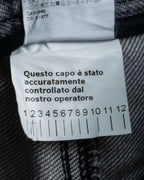 "Dolce &amp; Gabbana"Faded design gray denim pants