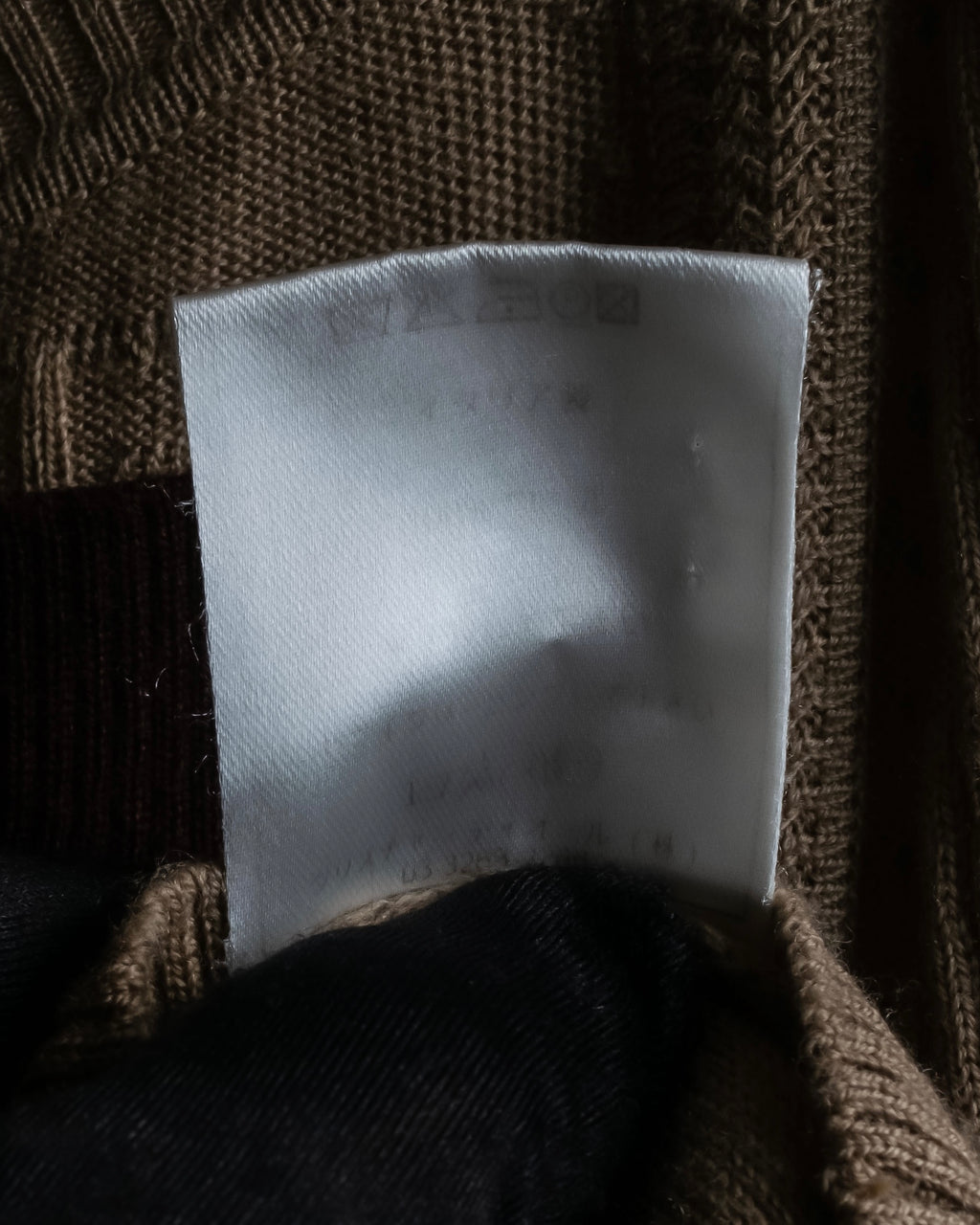 "Christian Dior" John Galliano period elbow patch knit