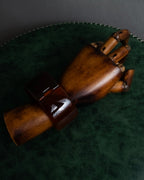 -MOOD Christmas Collections-
"PRADA" Miuccia Prada design tortoiseshell architectural bangle