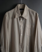 "CHRISTIAN DIOR MONSIEUR" 80's Marc Bohan design woven shirt