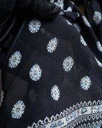 "Chloe" Small floral print super long stole