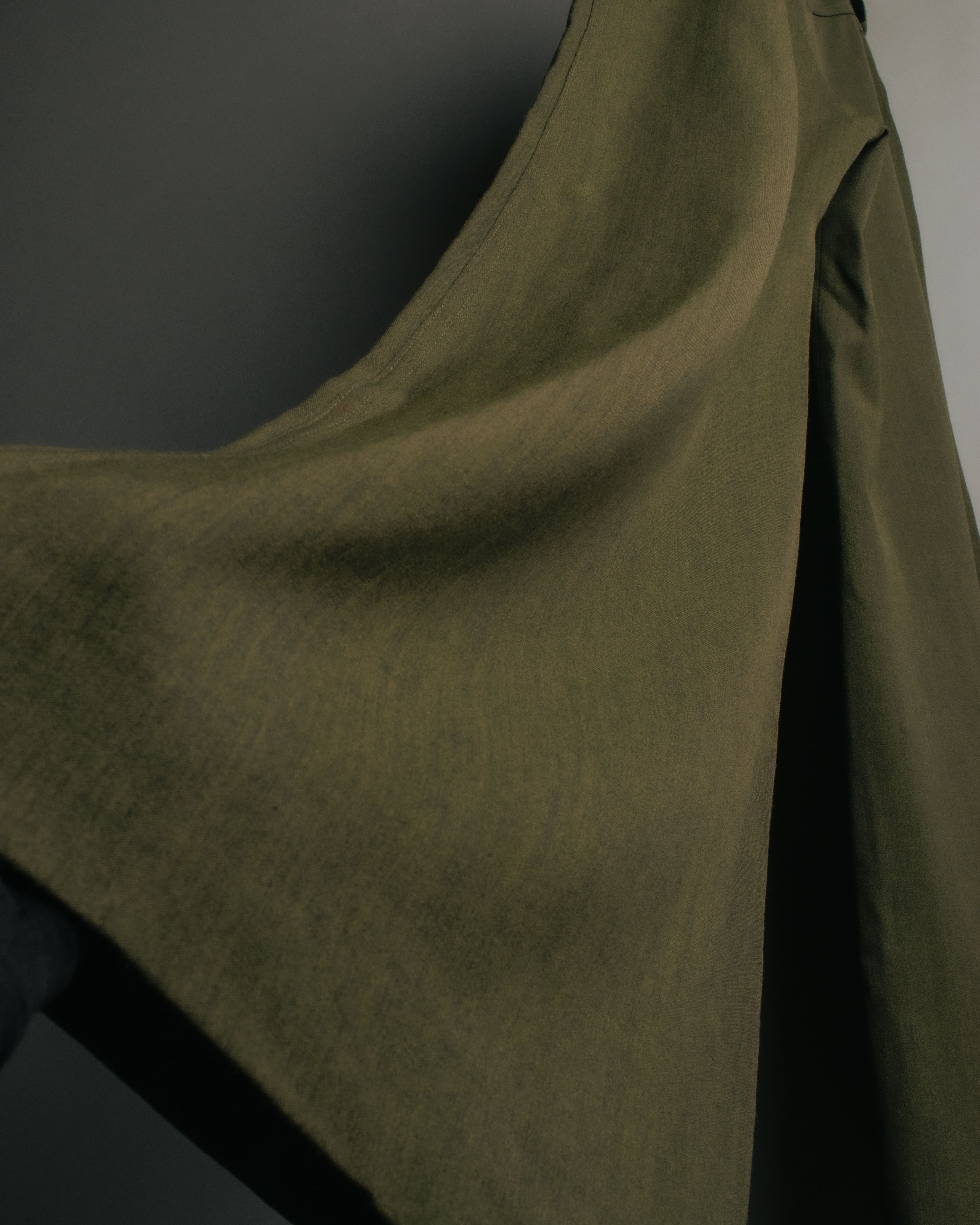 -SPECIAL- “Christian Dior” 2001 Galliano era olive wide safari trousers