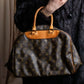 "LOUIS VUITTON" Deauville monogram pattern boston hand bag