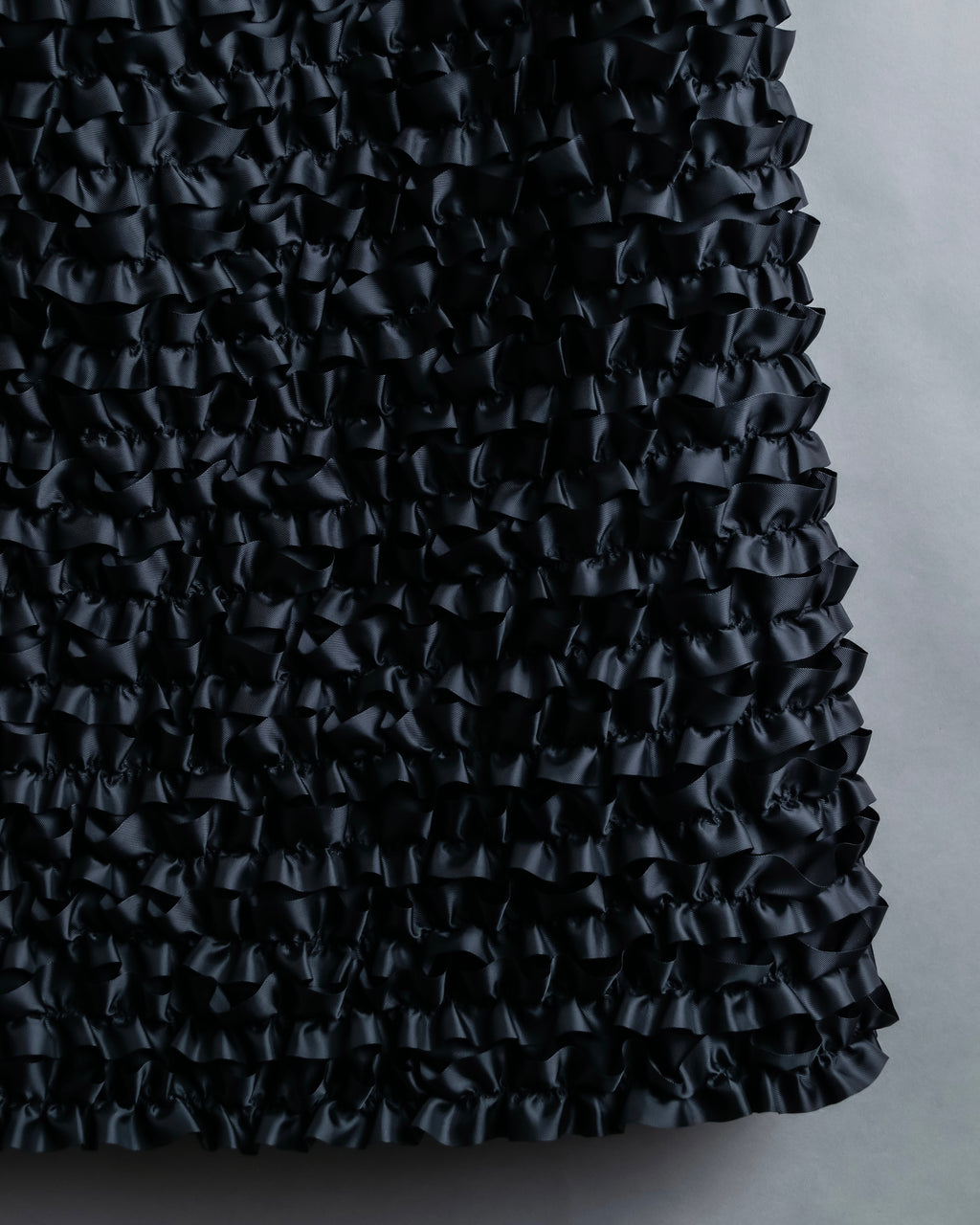 “tricot COMME des Garçons AD1999" Ribbon designed long skirt