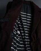 -SPECIAL- "JEAN PAUL GAULTIER"
 1990's-00's Gathered tuck shape design long coat