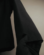"GR 816" 90's Minimal black tailored blazer