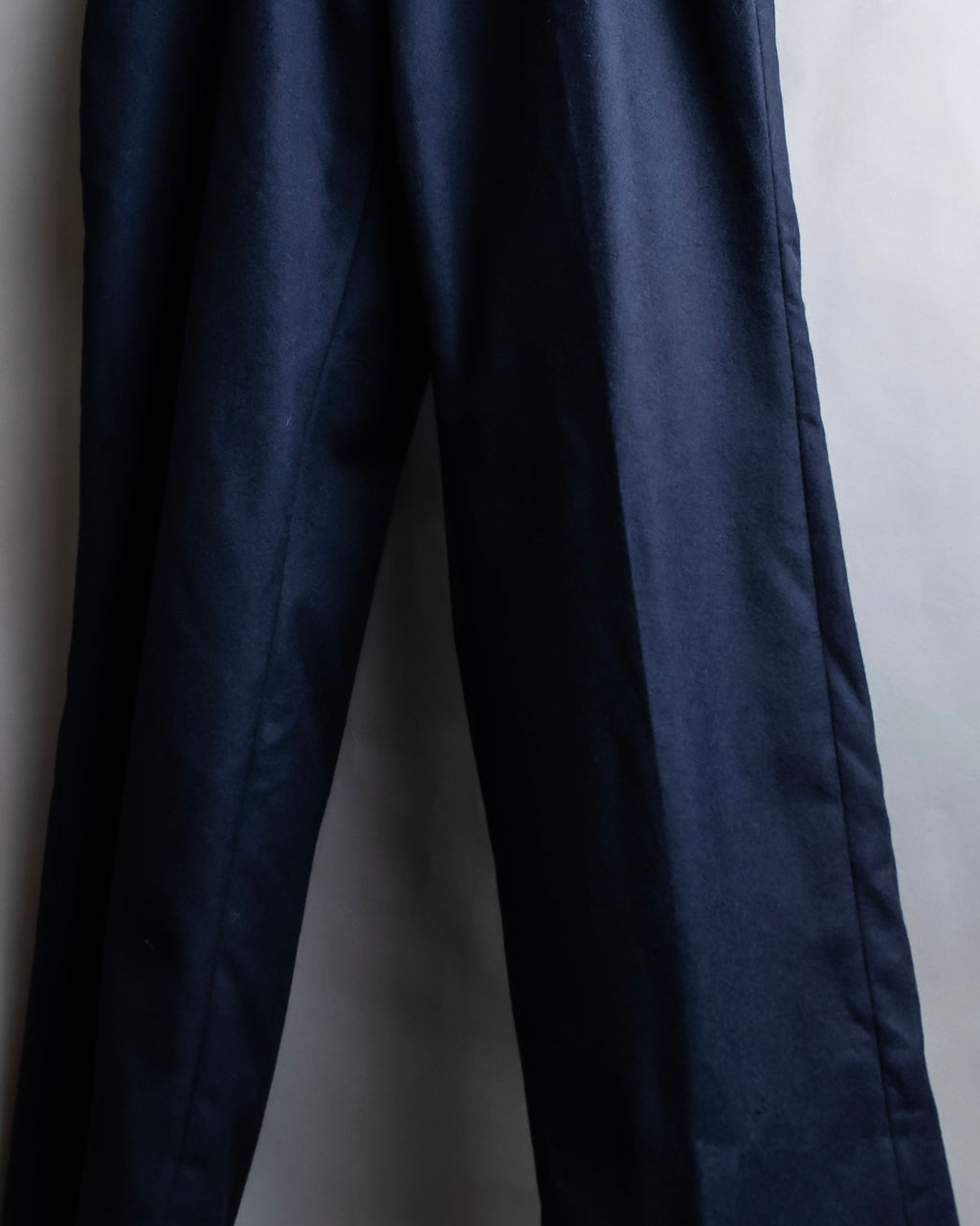 Vintage no tuck wide tapered slacks