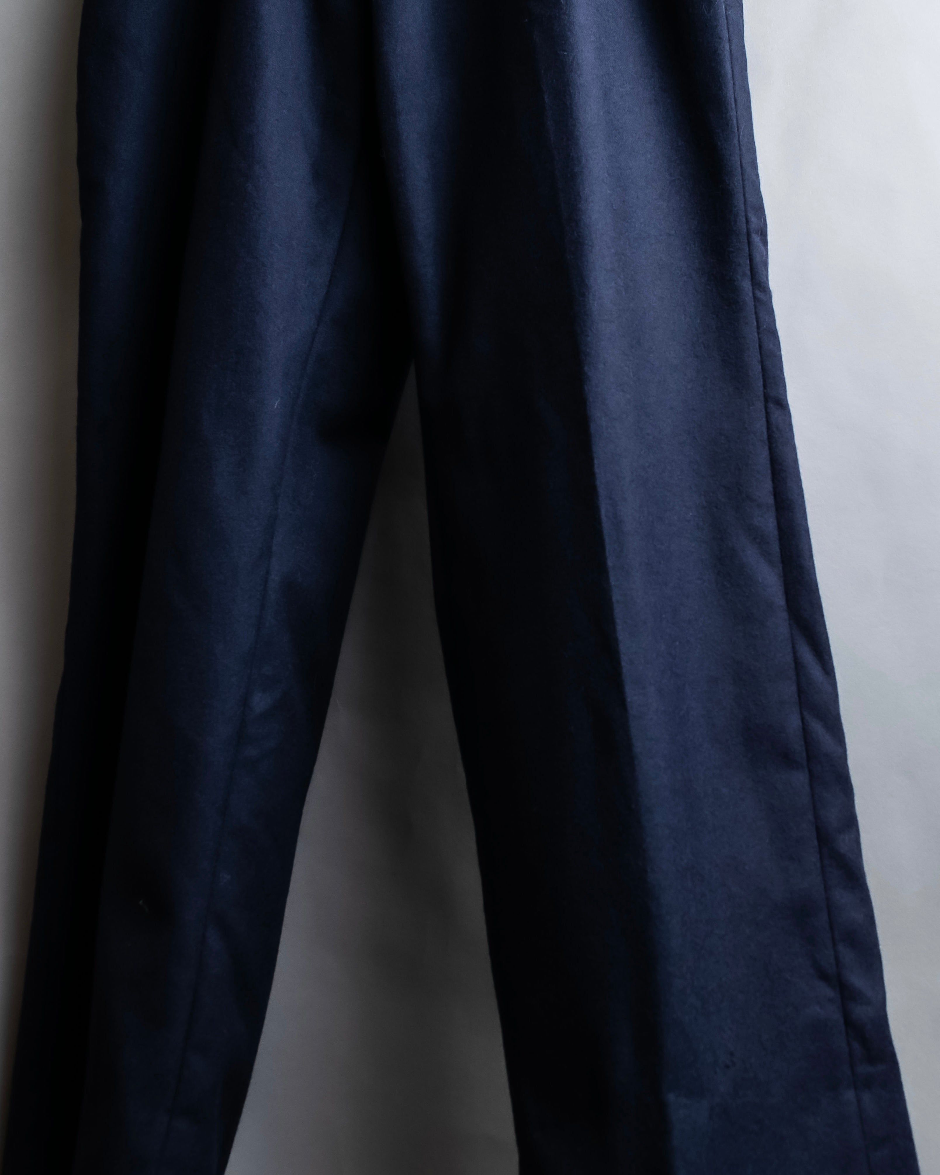 Vintage no tuck wide tapered slacks