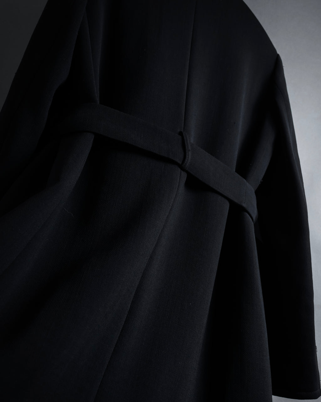 "Max Mara" Reversible belted collar coat