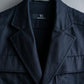 "Y's" 4 pocket military detail  black tailored jacket