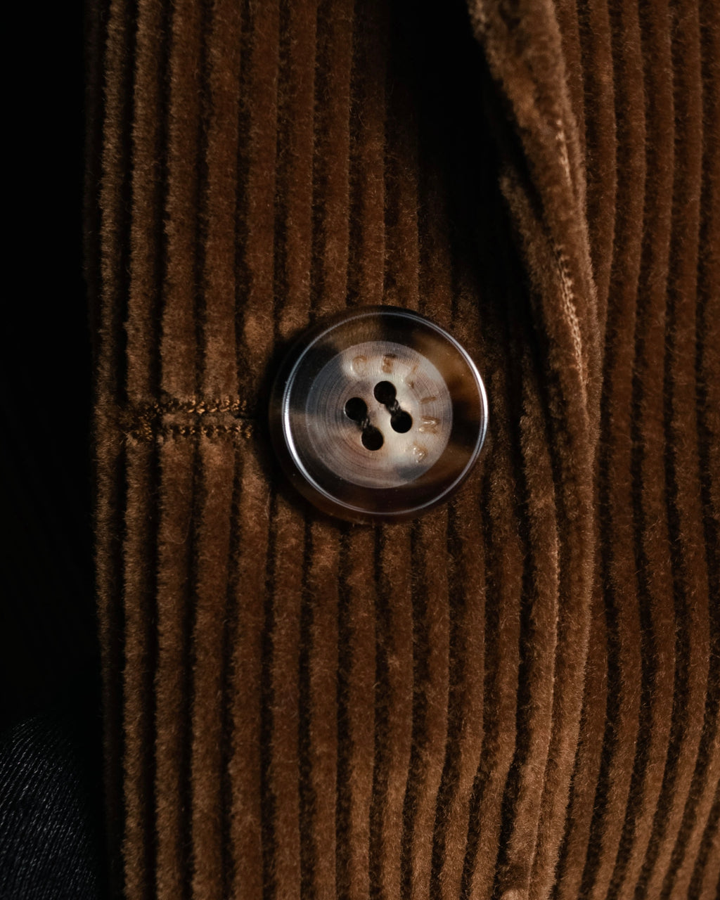 “CELINE” 2000’s corduroy tailored jacket