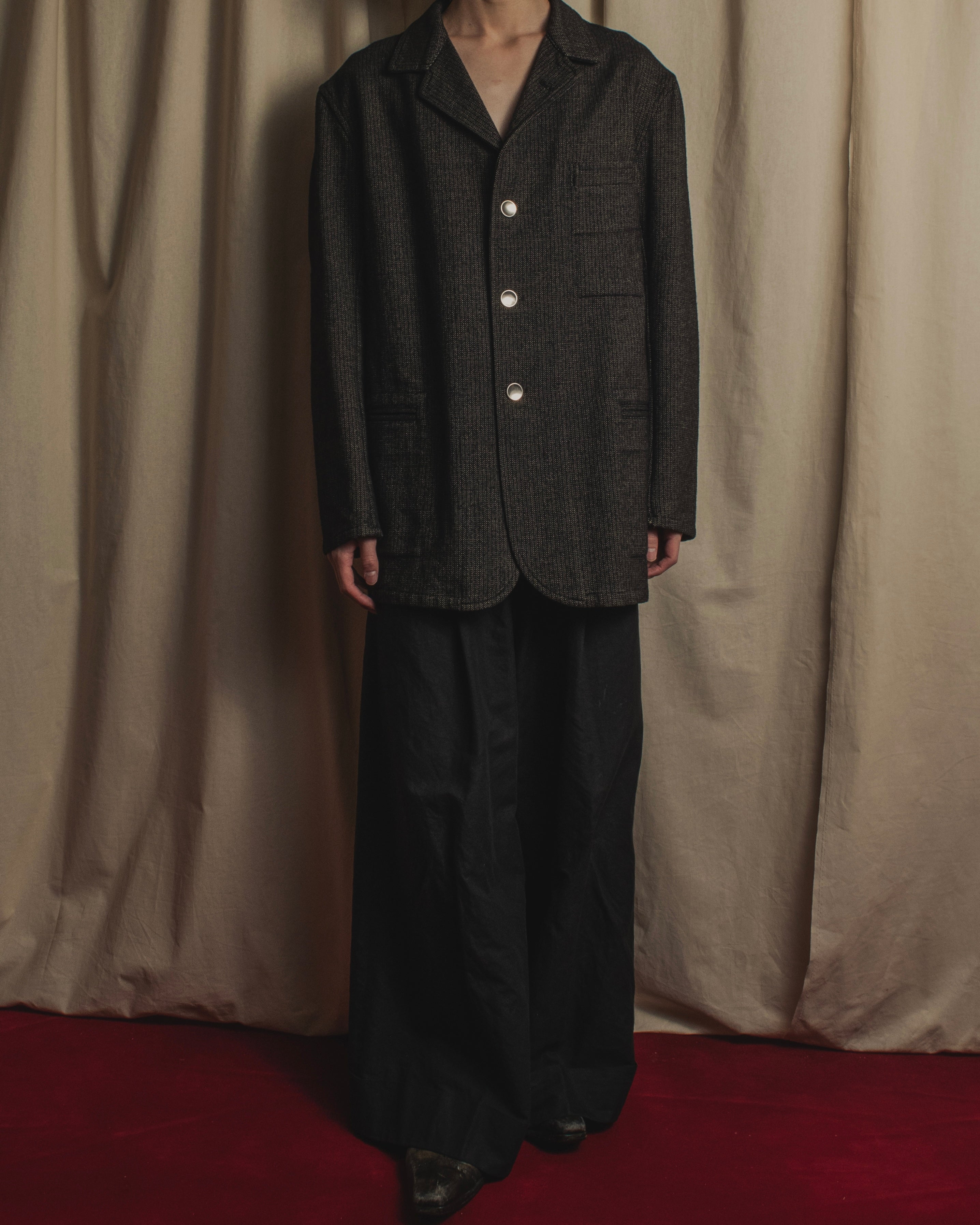 Chaqueta de ropa de trabajo con textura 03AW de Comme des Garçons SHIRT