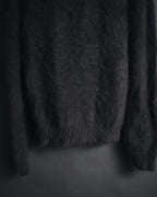 "GUCCI" 2010-11 angora blend brushed crewneck knit