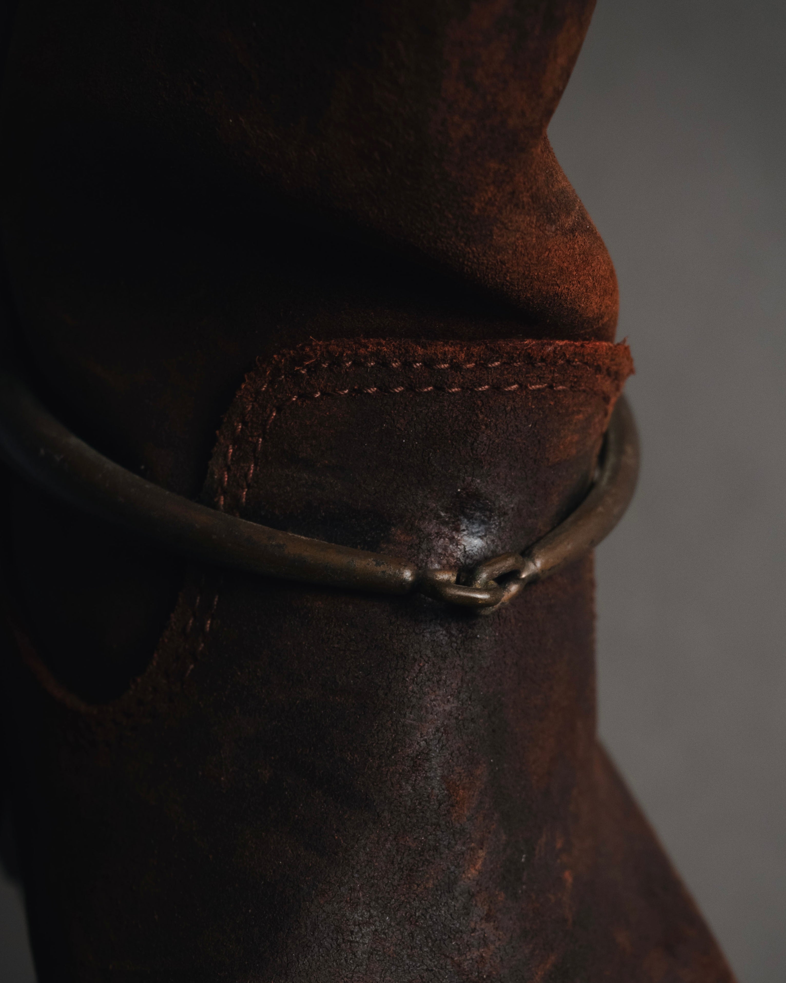 "GUCCI" 00’s equestrian harness long boots