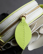 "Kate Spade" 3D rose design round hand bag