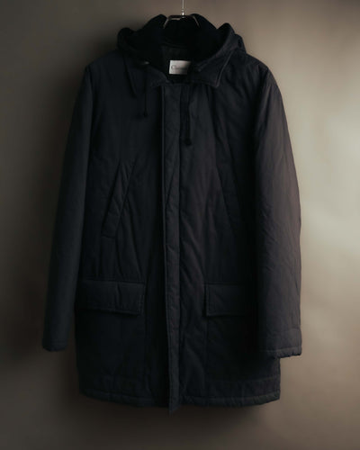 "Christian Dior" 90's functional hooded coat with detachable liner