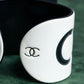 "CHANEL" COCO mark spell engraved bangle