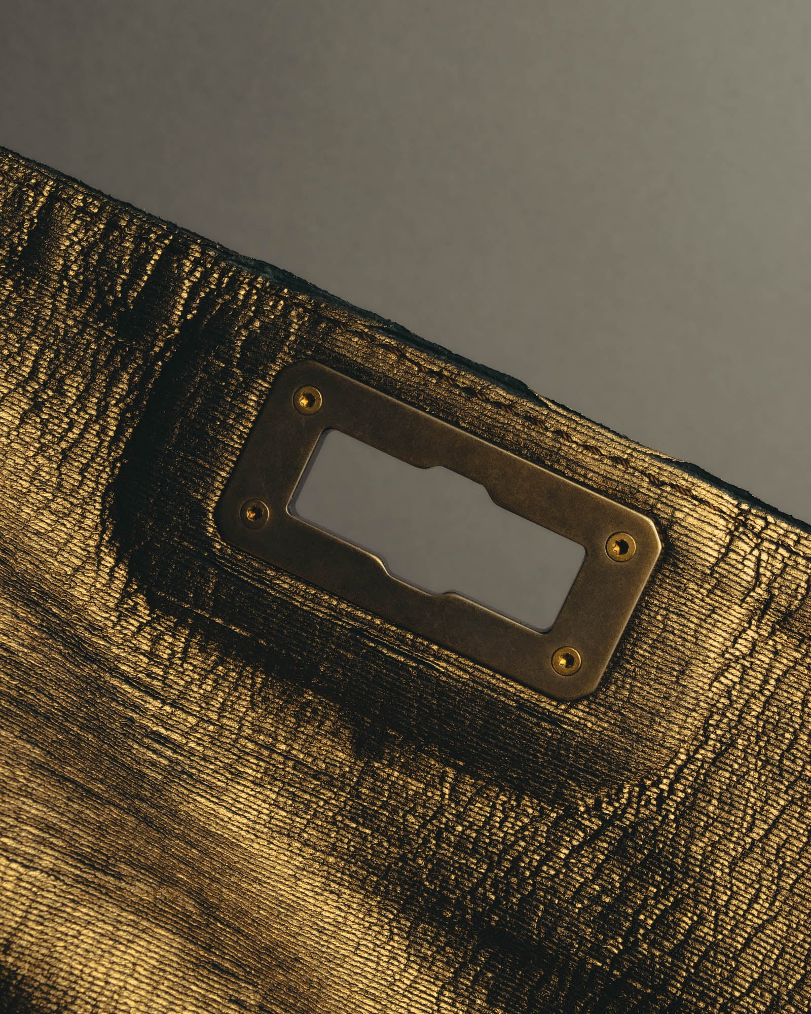 “LANVIN” 2008-2015 Metallic Happy shoulder bag