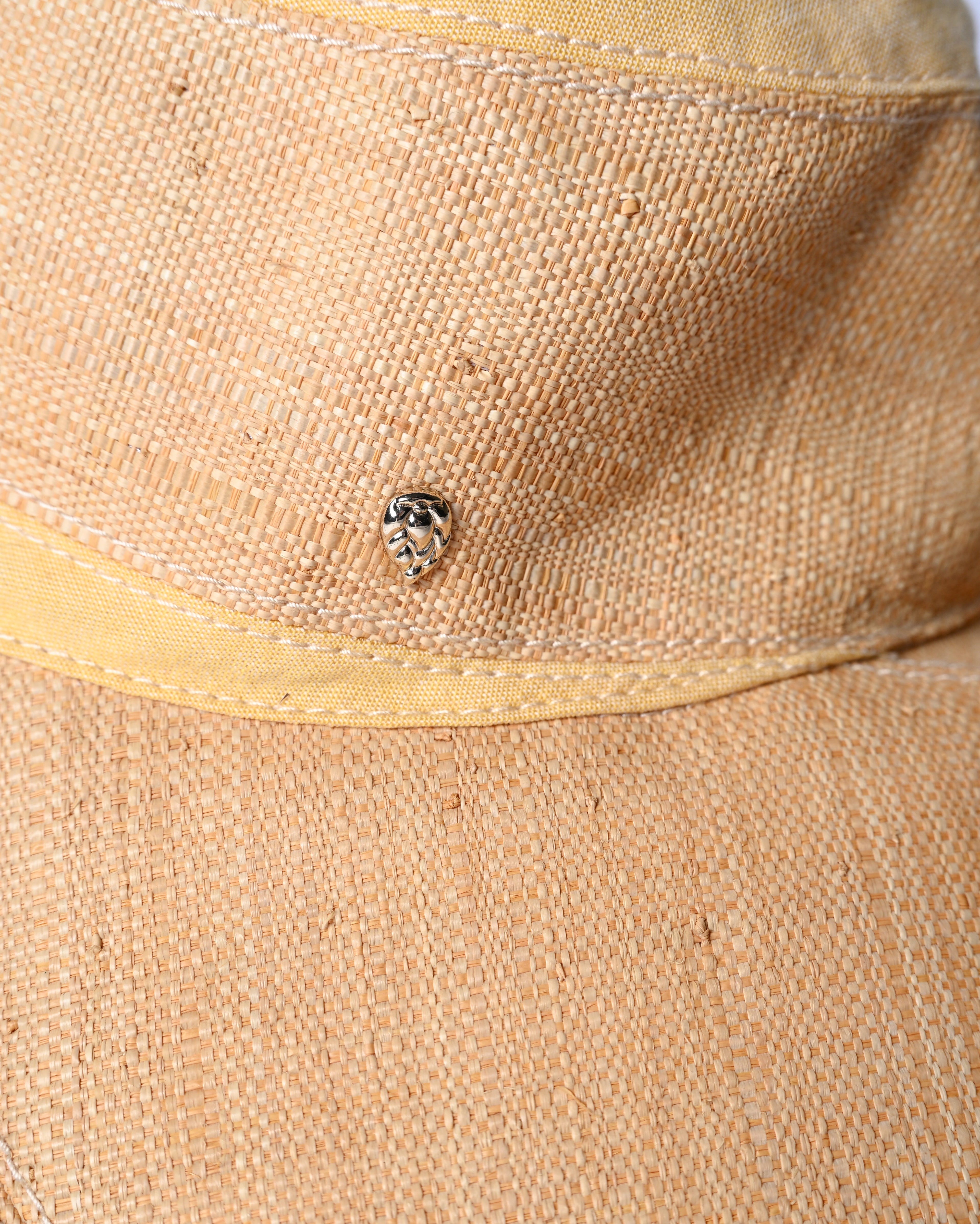 HELEN KAMINSKI/ Oversized Natural Cotton Hat