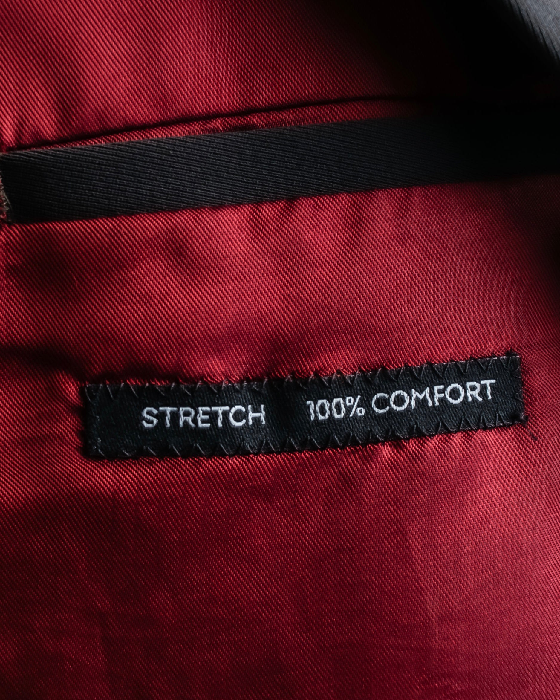 "TOSSARI" Shiny hidden zipper design tailored jacket