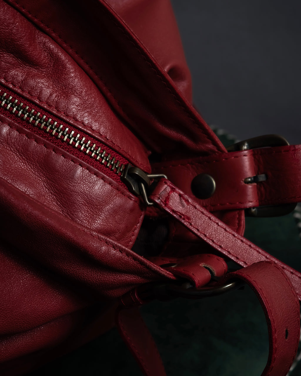 -SPECIAL- "Maison Martin Margiela"
 00'sLate period-13's Double strap design large shoulder bag