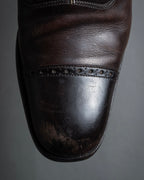 "GUCCI" Classical oxford leather shoes