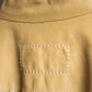 "Dolce & Gabbana" Tanned genuine leather front switching jacket