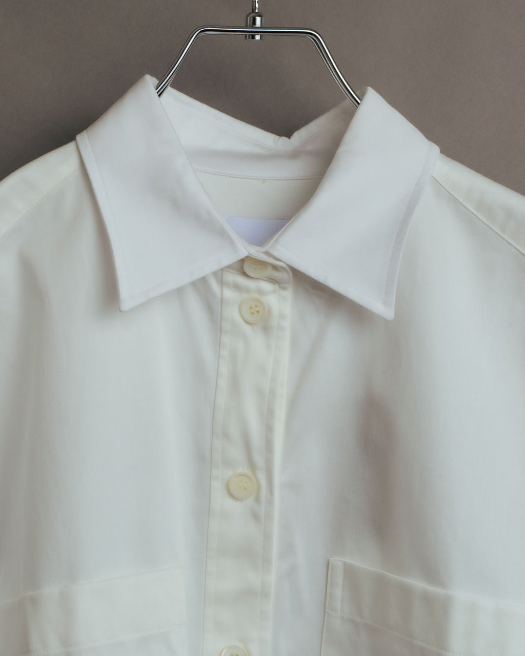 “BURBERRY” 2018-2022 Cutwork embroidered cotton shirt