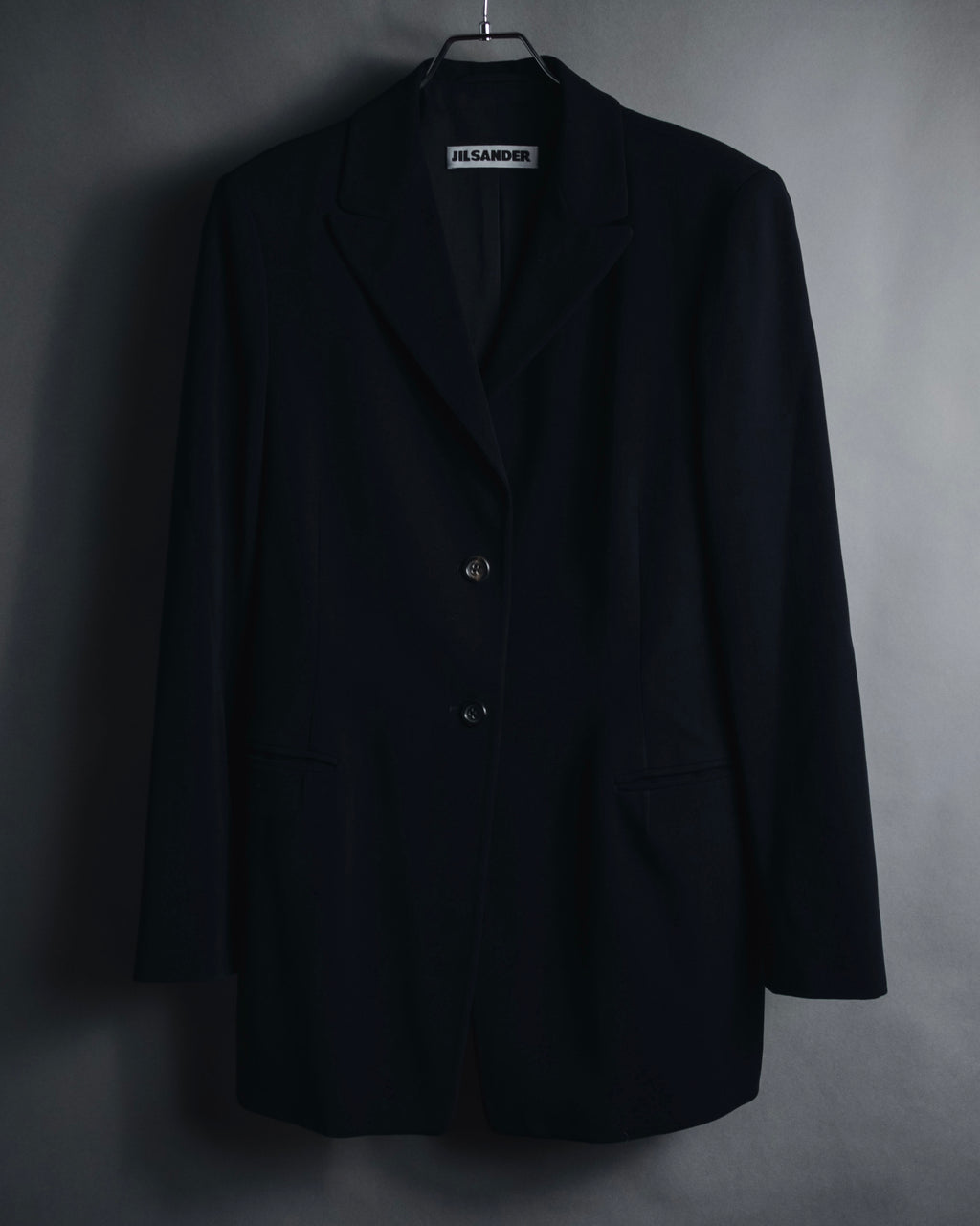 "JIL SANDE" 90’s minimal three-button tailored jacket