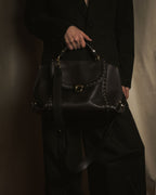 "Salvatore Ferragamo" 铆钉 Gancini 手提包