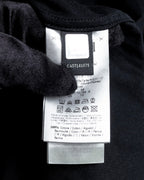 "FENDI" Pick stitch design fly front shirt