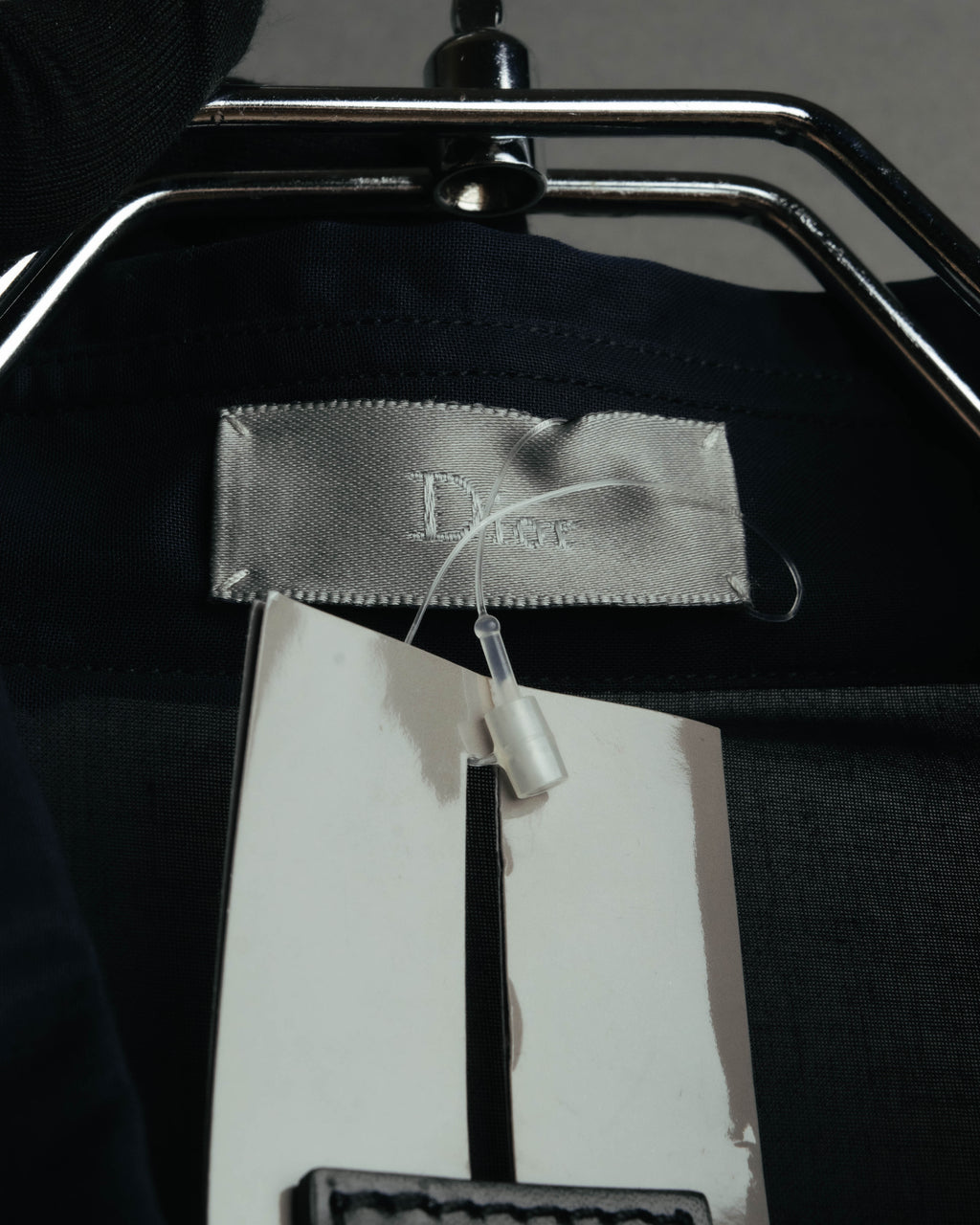 “Dior Homme” 00’s Sheer cotton concealed placket shirt