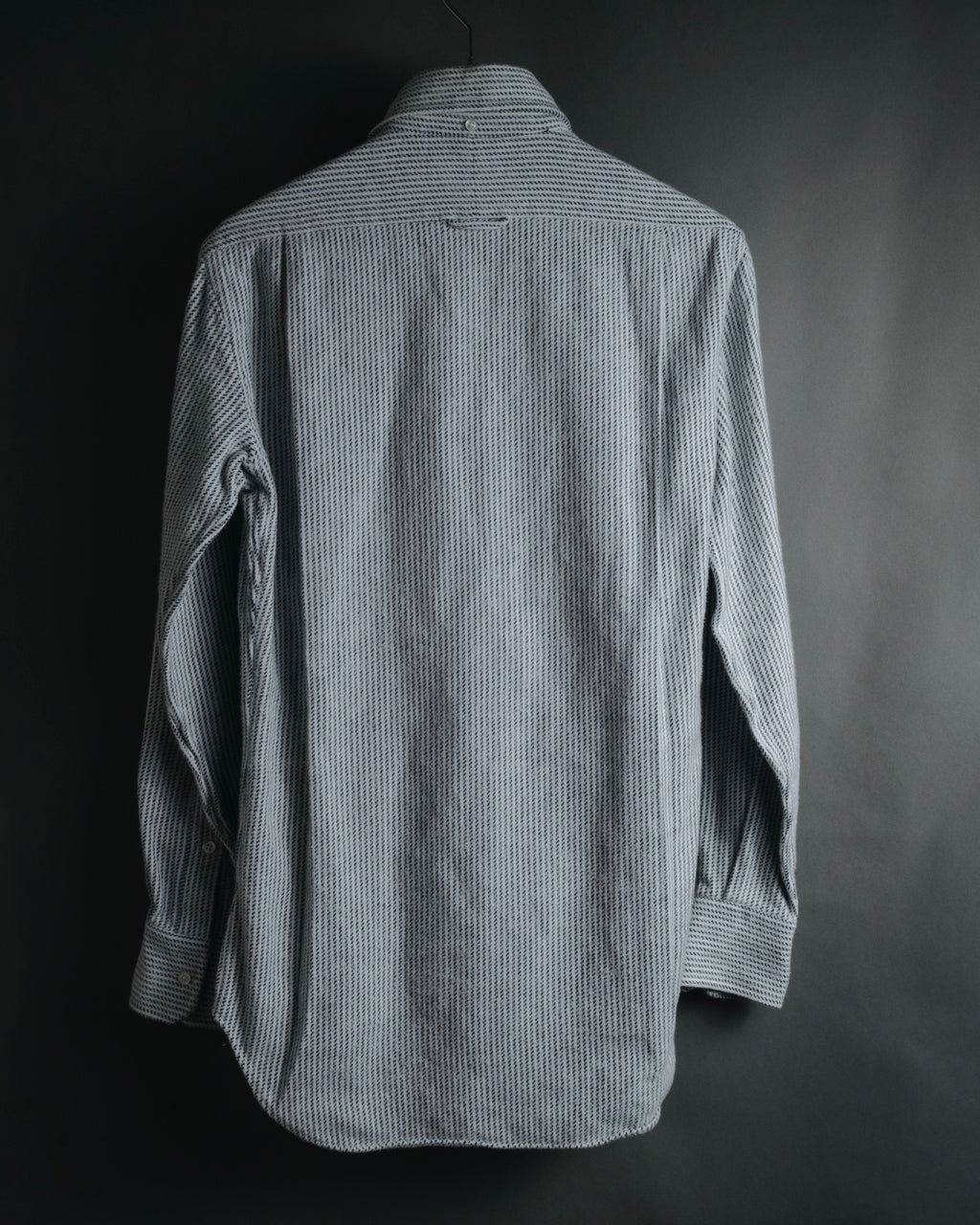 "THOM BROWNE" Micro patterned button-down shirt