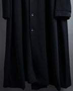 -SPECIAL- "Y's" 15AW Cape design panel oversized stand collar coat