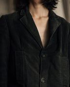 "BURBERRY" Garment dyed faded hunting design coat