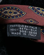 "CHANEL" Paisley pattern silk necktie
