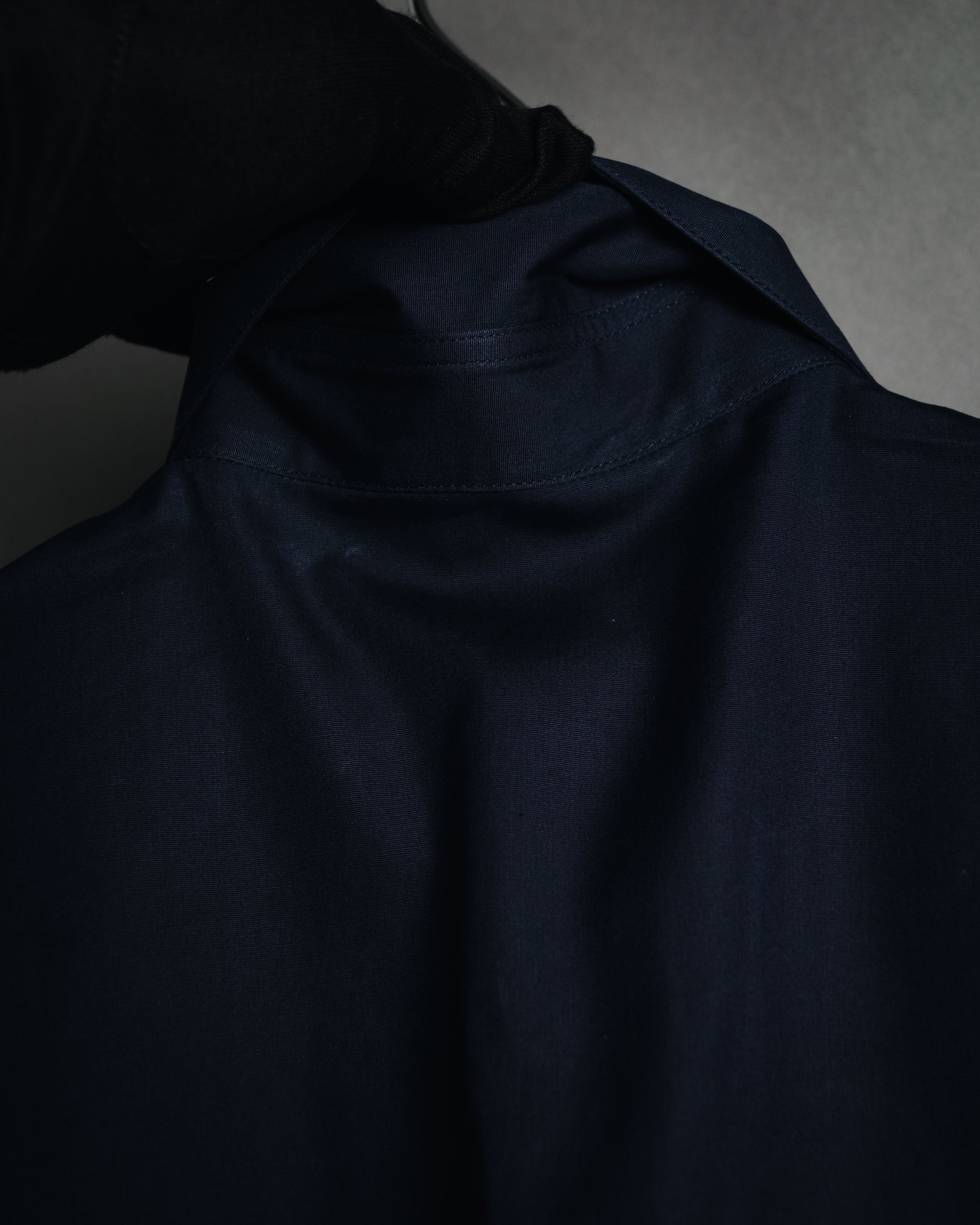 "Dior" 2017 AW Minimal fly-front bee-embroidered shirt