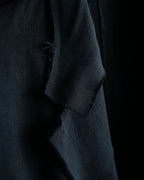"B Yohji Yamamoto" Inside-out design super long shirt coat