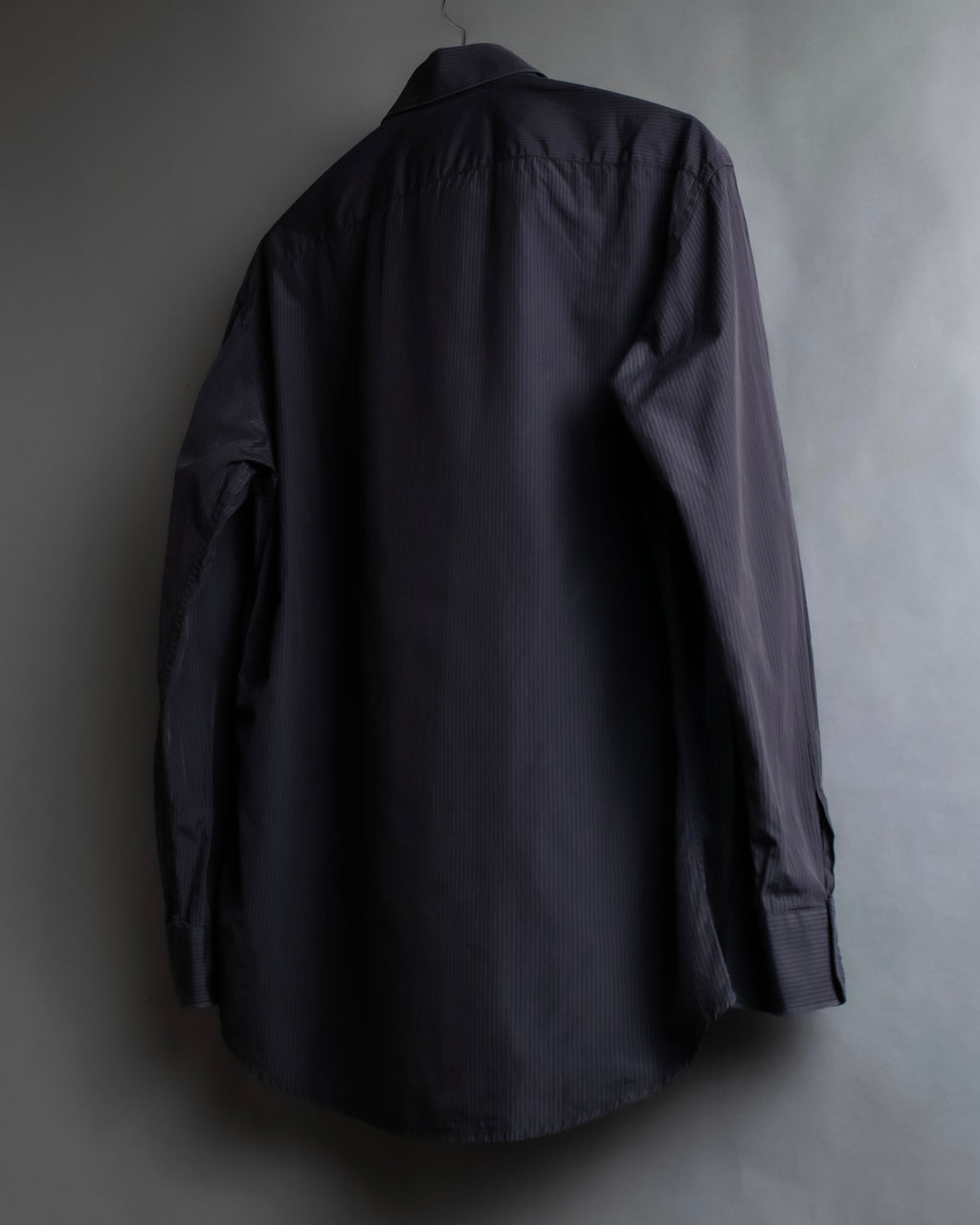"GUCCI" Slightly glossy pinstripe oversized shirt