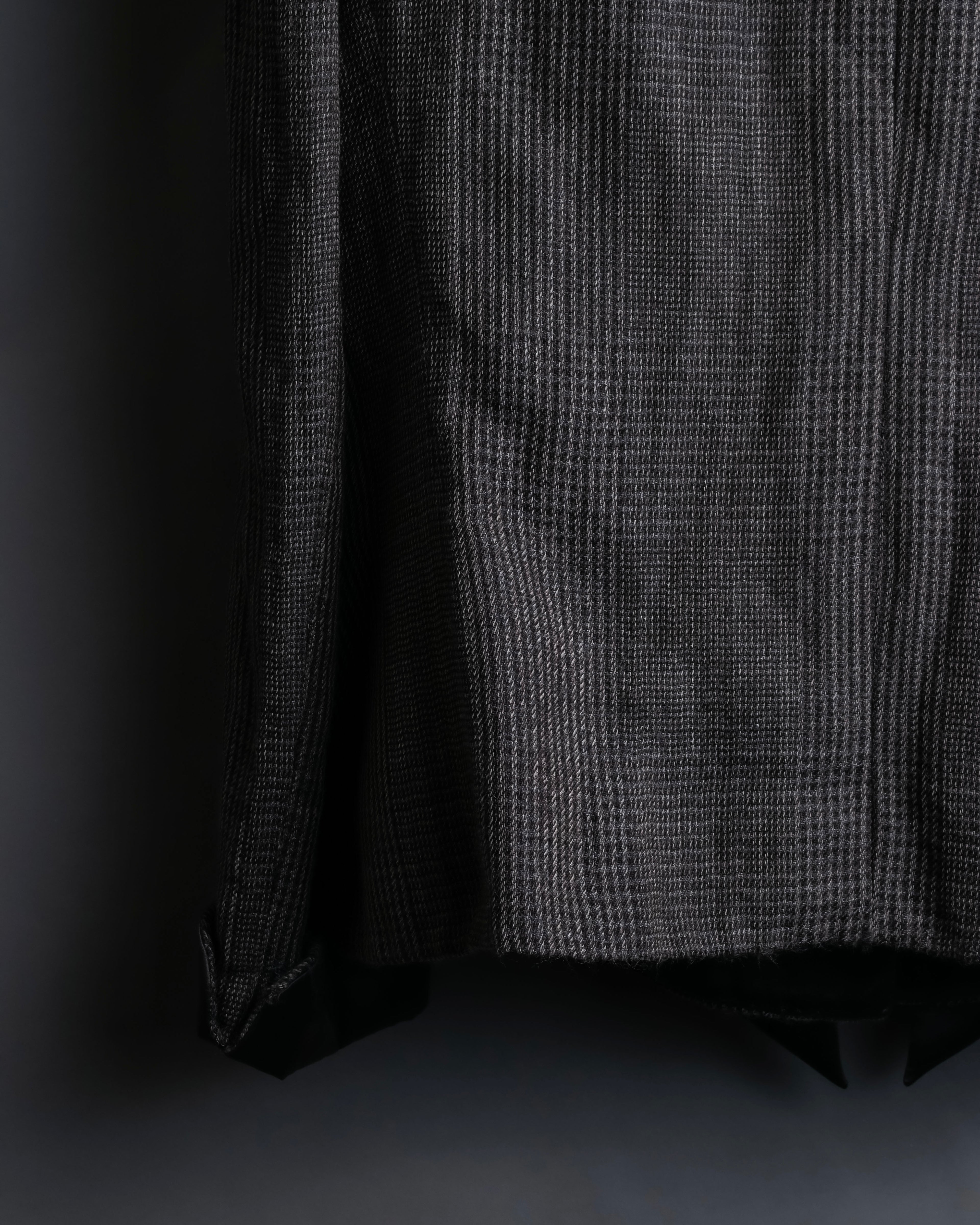 "GIORGIO ARMANI" Drawstring tailored jacket