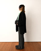 GIORGIO ARMANI/ Single Breasted 2B Pure Wool Tailored Jacket
Black