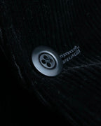 “Y’s for men” beautiful black corduroy single tailored jacket