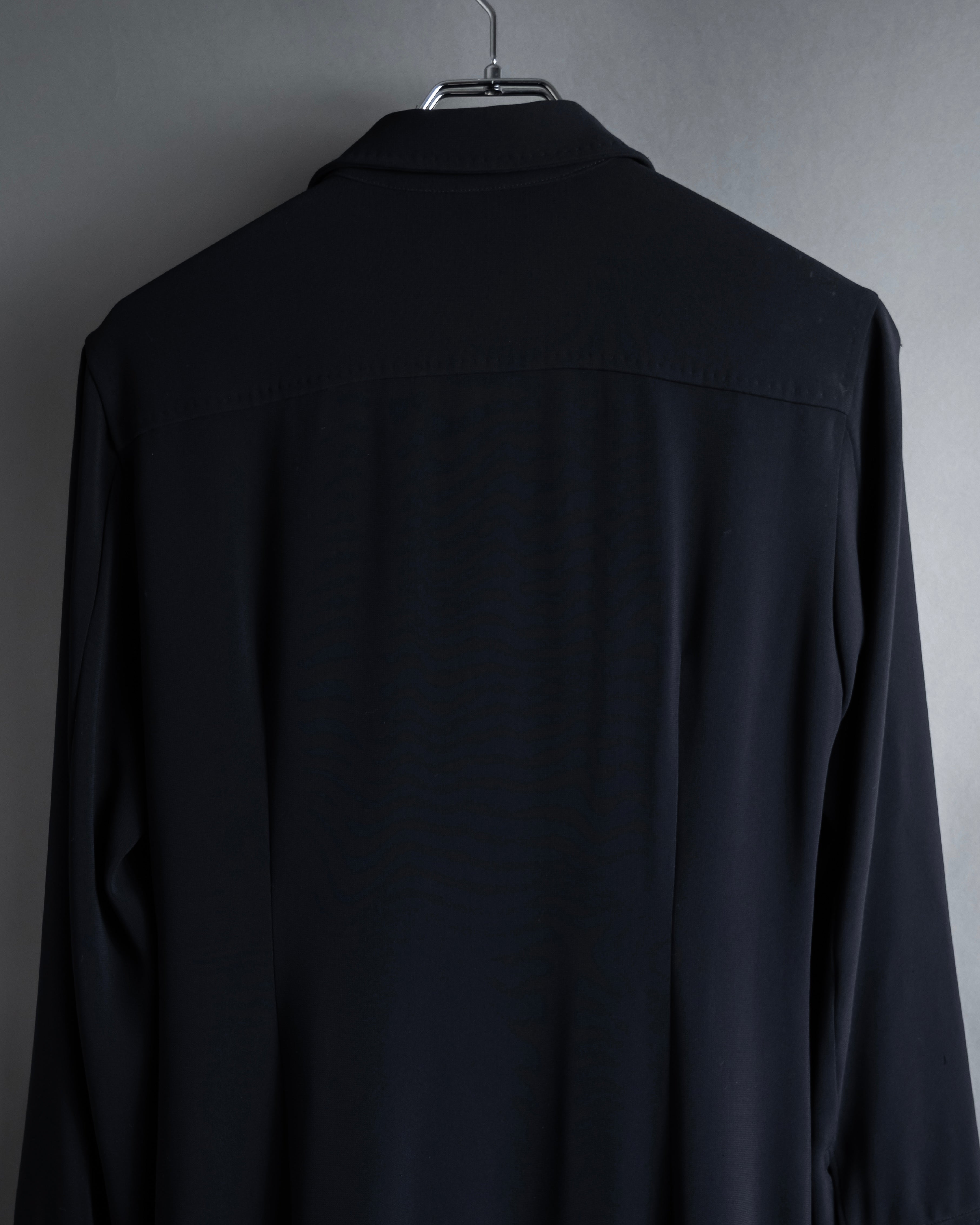 "Max Mara" 90's Refined design long shirt dress