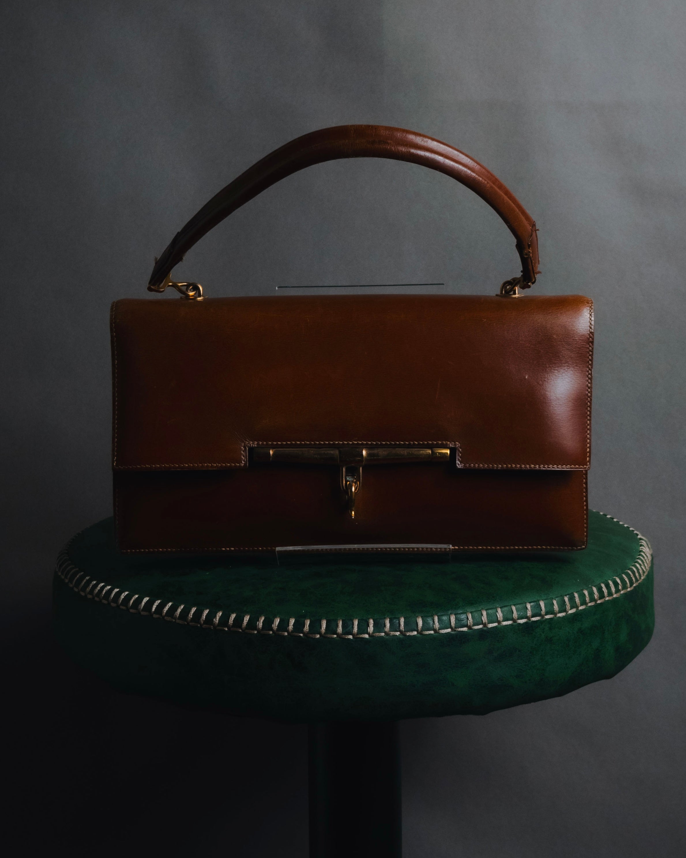 –SPECIAL– "HERMES"
60’s-70’s Palonier box calf top handle bag